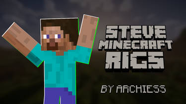 Steve Minecraft Rigs on Adobe Animate | ArchieSS