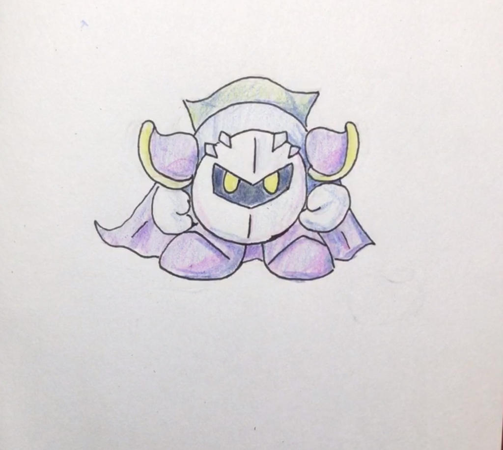 Meta Knight Drawing Tutorial How to draw meta knight video by Ositodraws on DeviantArt