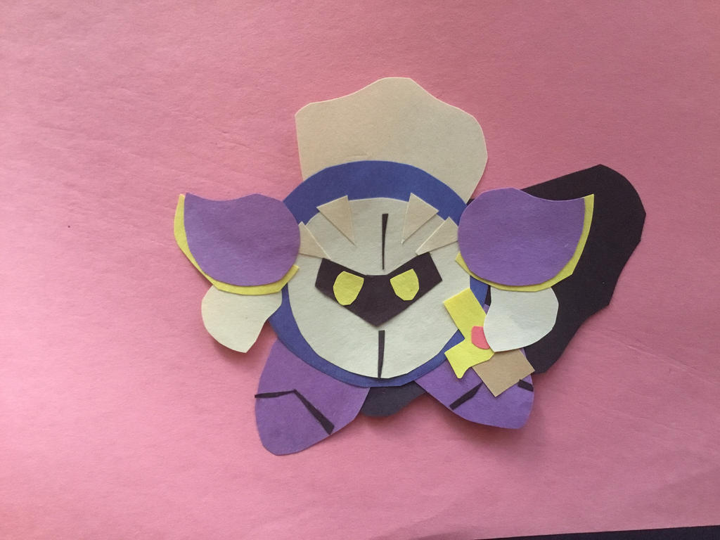 Paper meta knight with video by Ositodraws on DeviantArt