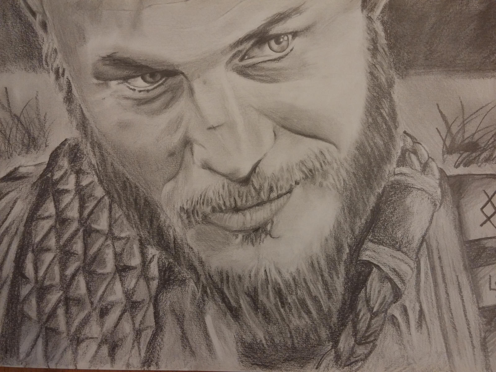 Рагнар Лодброк тату эскизы