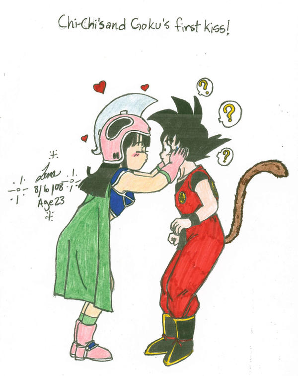 Chi Chi And Goku s First Kiss By Hikari chan1 On DeviantArt chi-chi-and-goku-s-first-kiss-by-hikari-chan1-on-deviantart