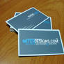 Mitch Designs business card