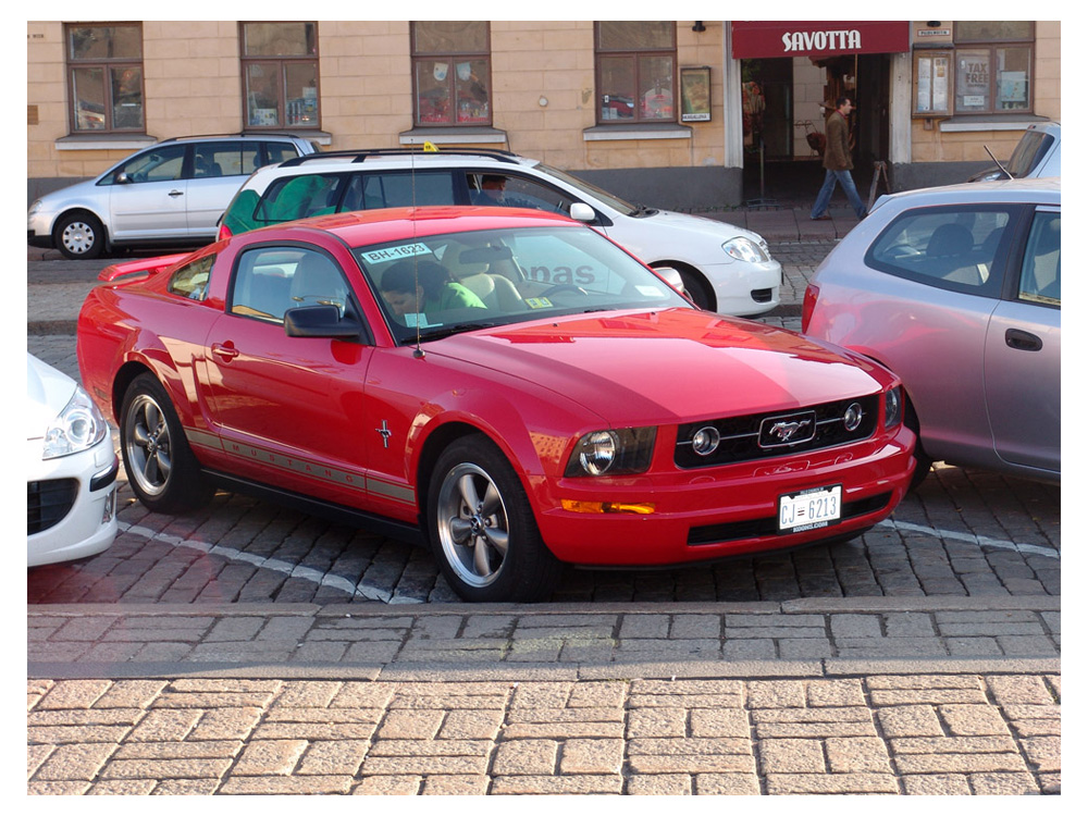 Red Mustang