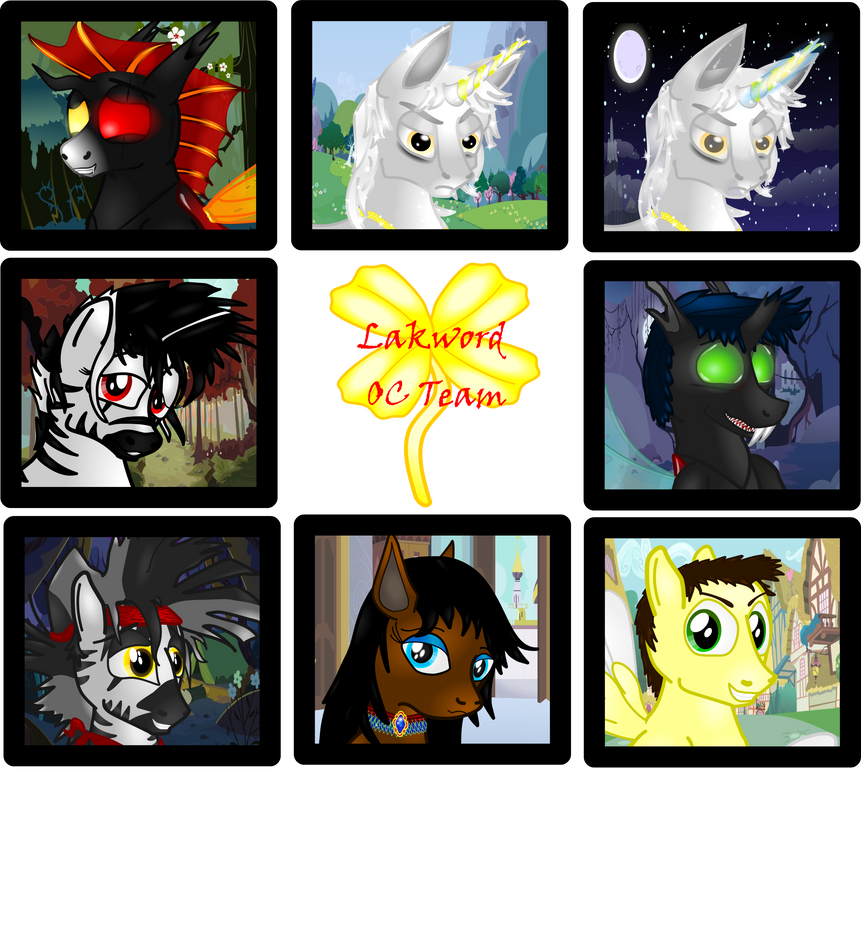 OC Team PLZ icons by Lakword