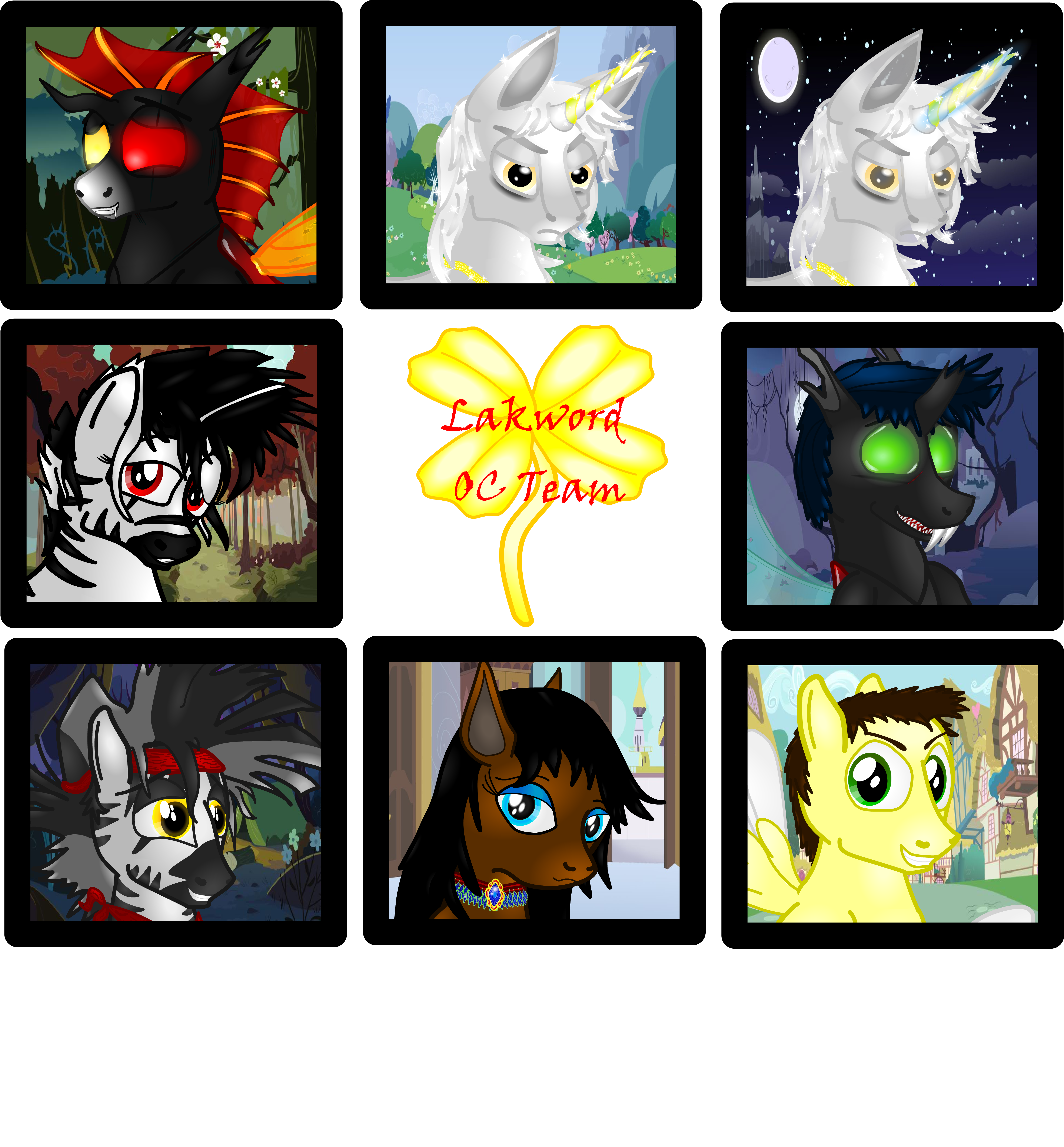OC Team PLZ icons by Lakword