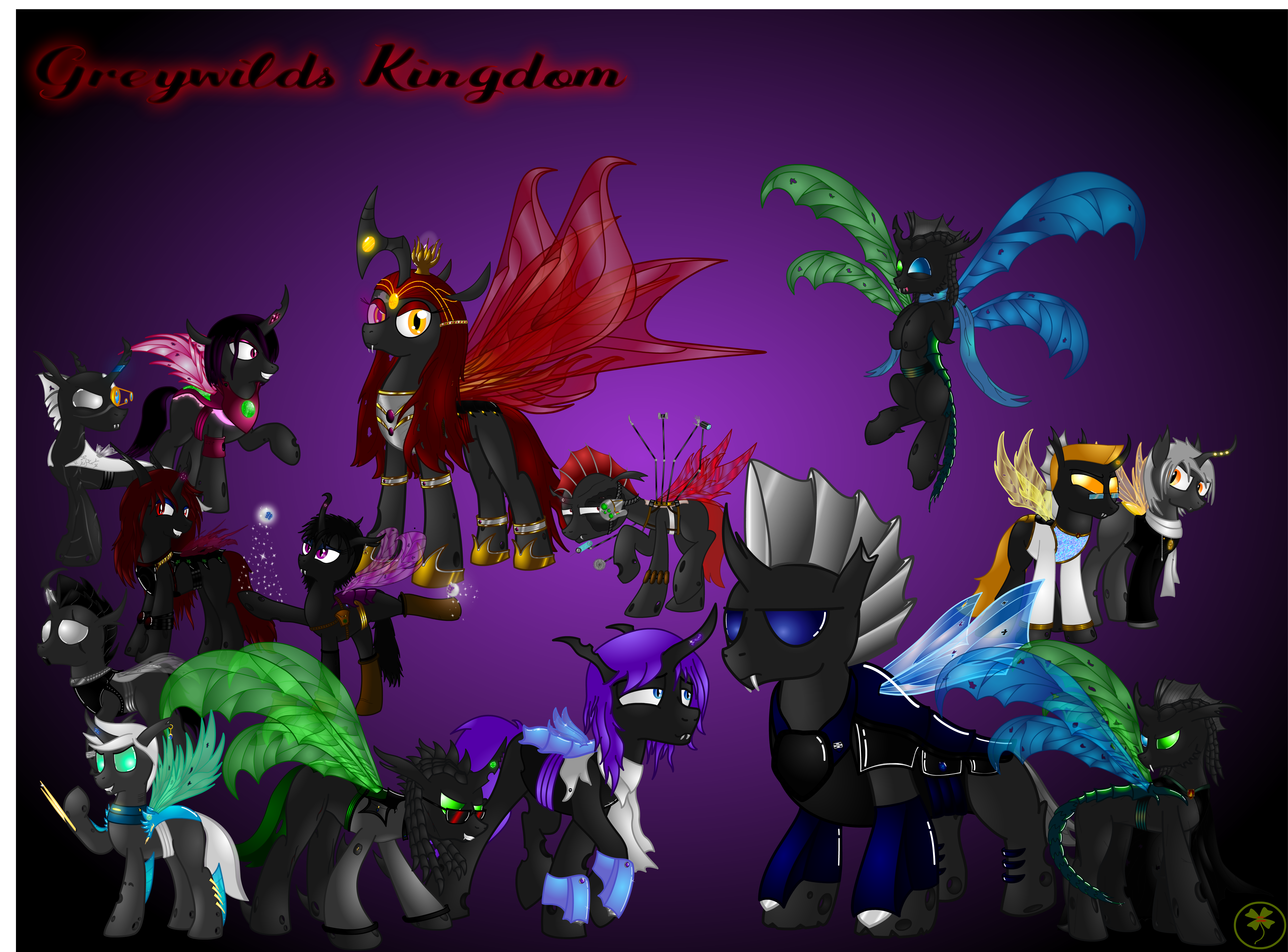 Varessa and her Court by Lakword