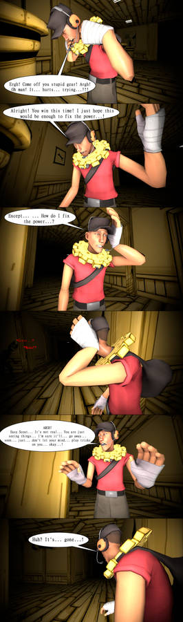 Scout And The Ink Machine: Part 6 (BATIM+TF2)