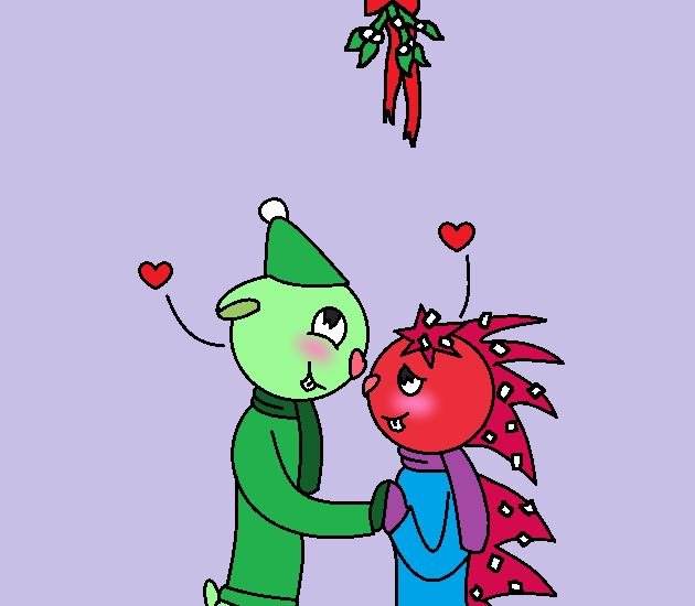 Rainbow Friends Ship Mistletoe Prints by DarkDragonDeception on DeviantArt