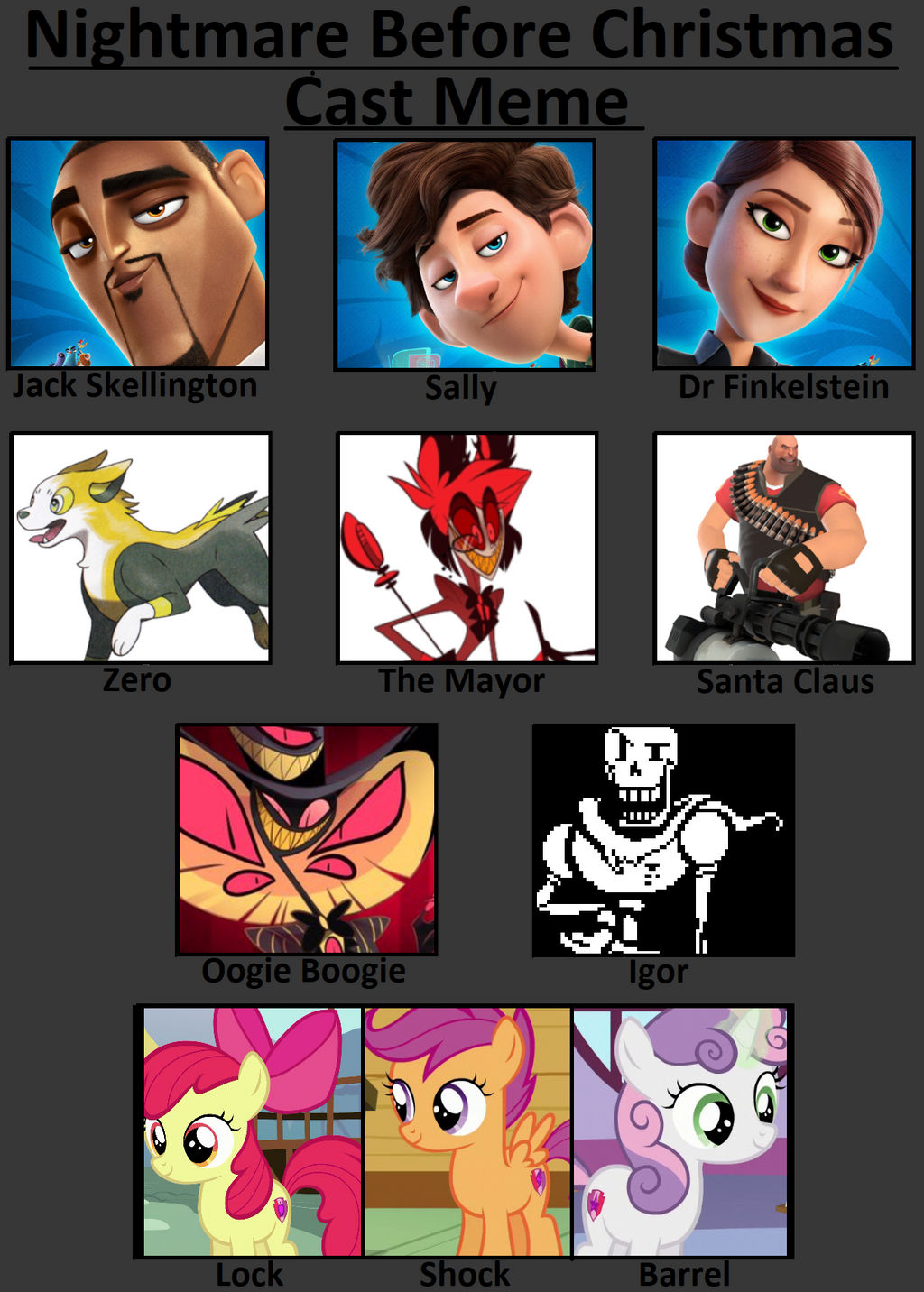 The Spyware Before Christmas Cast Meme V2 By Clawort Animations On Deviantart The Spyware Before Christmas Cast Meme V2 By Clawort Animations On Deviantart
