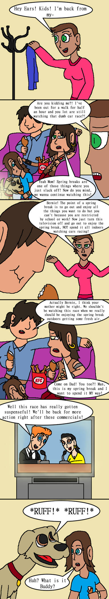 Jungle Vacation: Part 1 (Next Gen Comic)