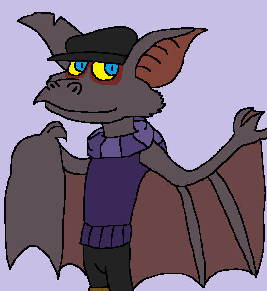 The Gay Bat Boi (TGMD Commission) by DarkDragonDeception on DeviantArt