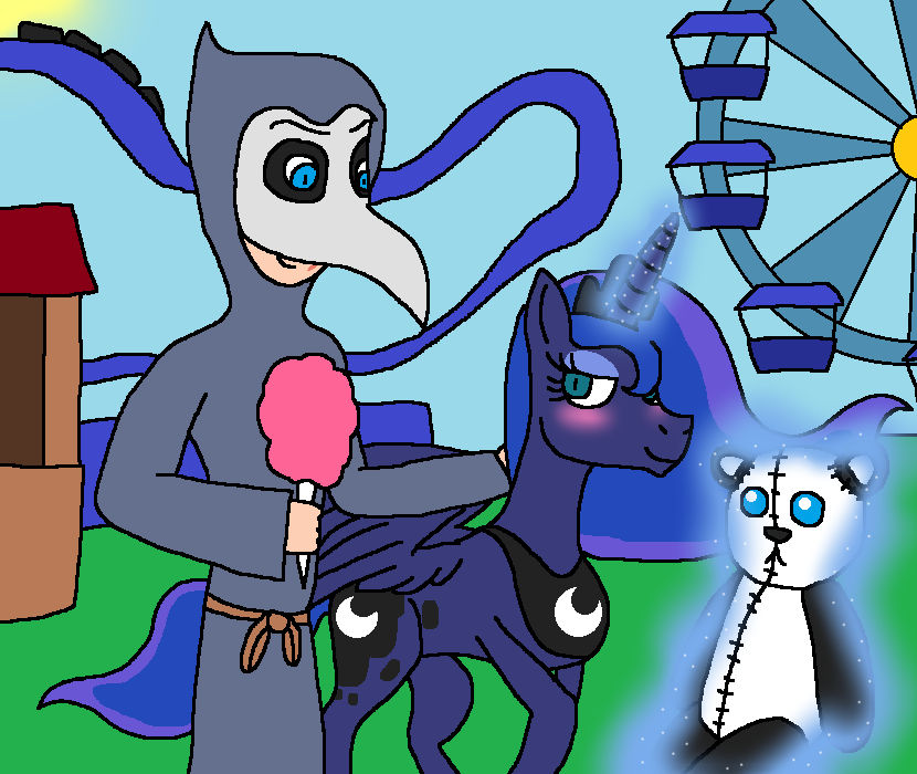 Mlp Mod Scp Carnival Date (MLP+SCP Foundation Commission) by DarkDragonDeception on ...