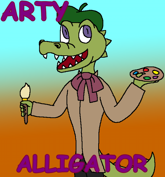 Arty Alligator