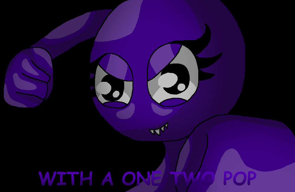 Purple Besties (Rainbow Friends) by DarkDragonDeception on DeviantArt