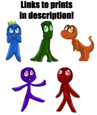 Red Ref Sheet (Rainbow Friends) by DarkDragonDeception on DeviantArt