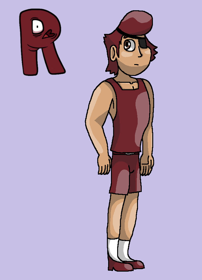 R (Alphabet Lore AU) by DarkDragonDeception on DeviantArt