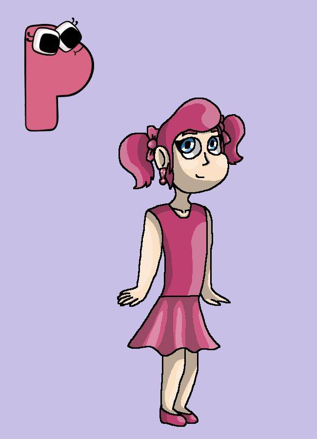 Young P (Alphabet Lore AU) by DarkDragonDeception on DeviantArt