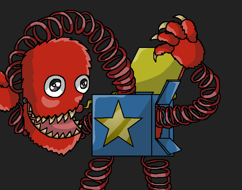 Boxy Boo (Project Playtime Fanart) by DarkDragonDeception on DeviantArt