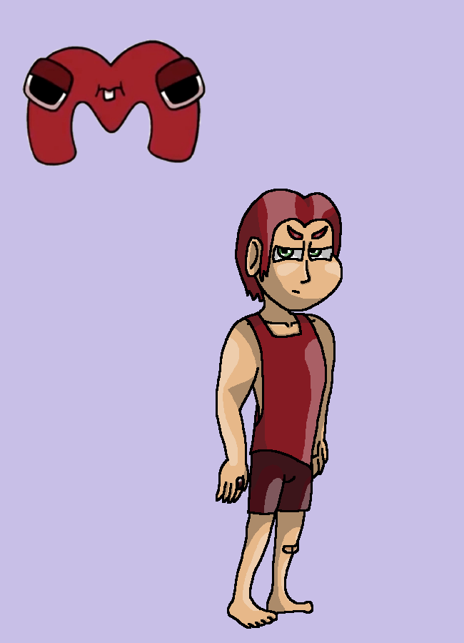 Alphabet Lore} Human G (Redesigned) by XxSummahSackgirl2017 on