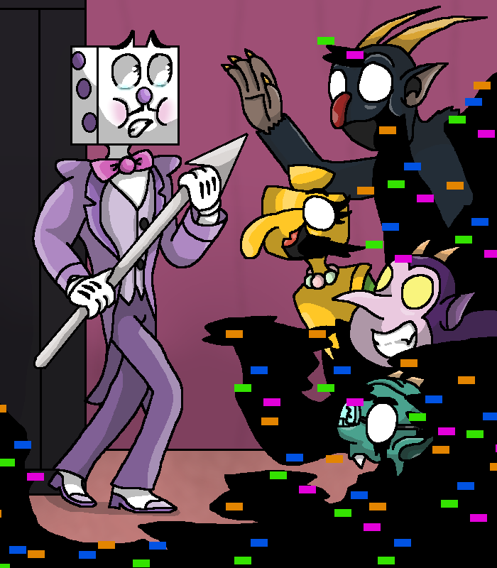 The Cuphead Show] King Dice by AfialtisDragon -- Fur Affinity [dot
