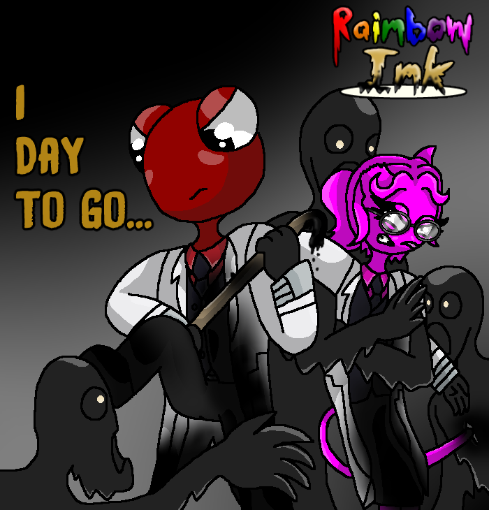 Red X Magenta (Rainbow Friends) by DarkDragonDeception on DeviantArt