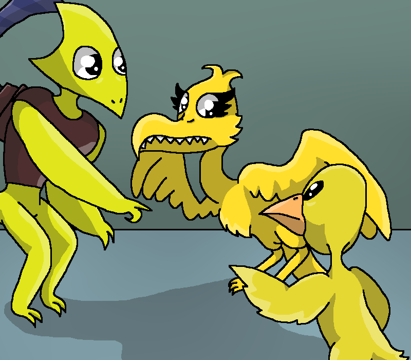 Yellow - Rainbow Friends  OC Concept! by KyIeDraw on DeviantArt