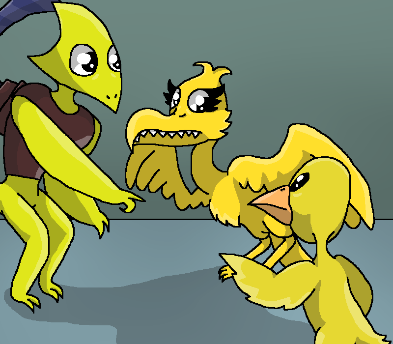 Yellow dos Rainbow Friends by WaderWolfYt on DeviantArt