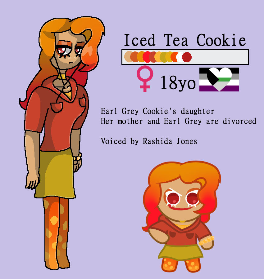Iced Tea Cookie (Cookie Run OC) by DarkDragonDeception on DeviantArt