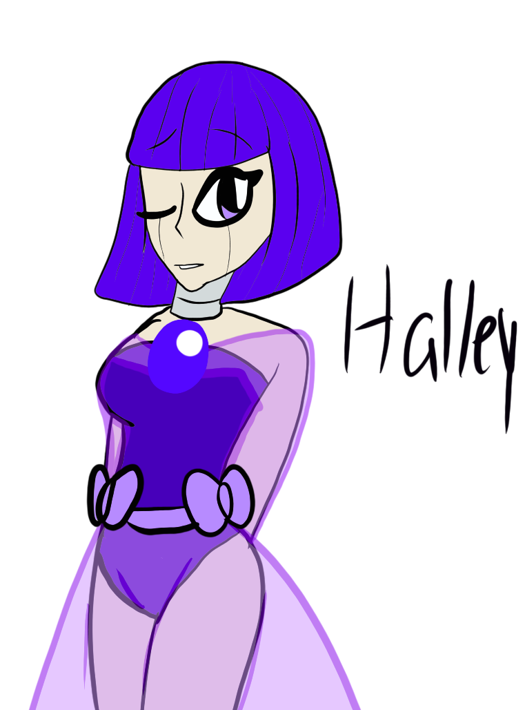 Halley by ArtisticMadiDel on DeviantArt