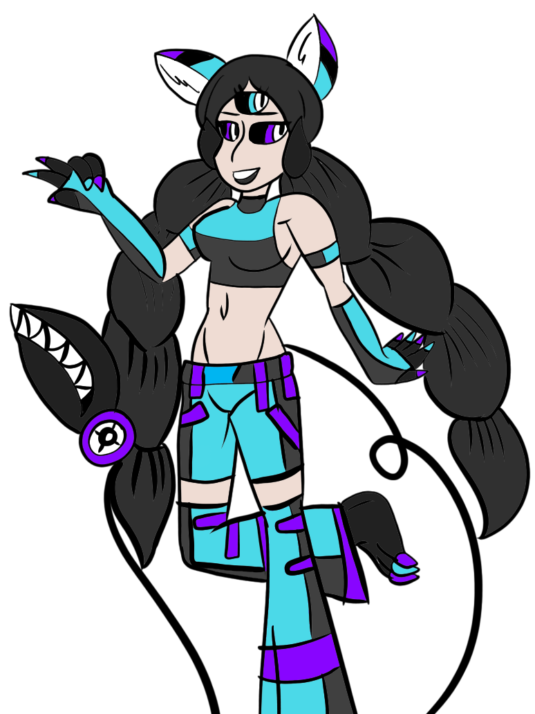 the rave monster by ArtisticMadiDel on DeviantArt