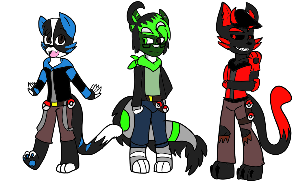 gift pokemon trainers by ArtisticMadiDel on DeviantArt