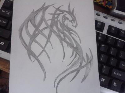 Tribal dragon