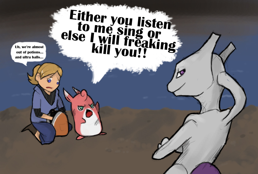 Mewtwo is Freaking Annoying