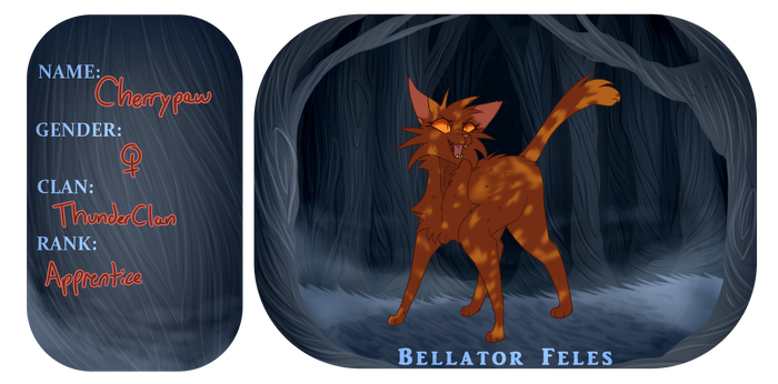 b-f | cherrypaw | thunderclan