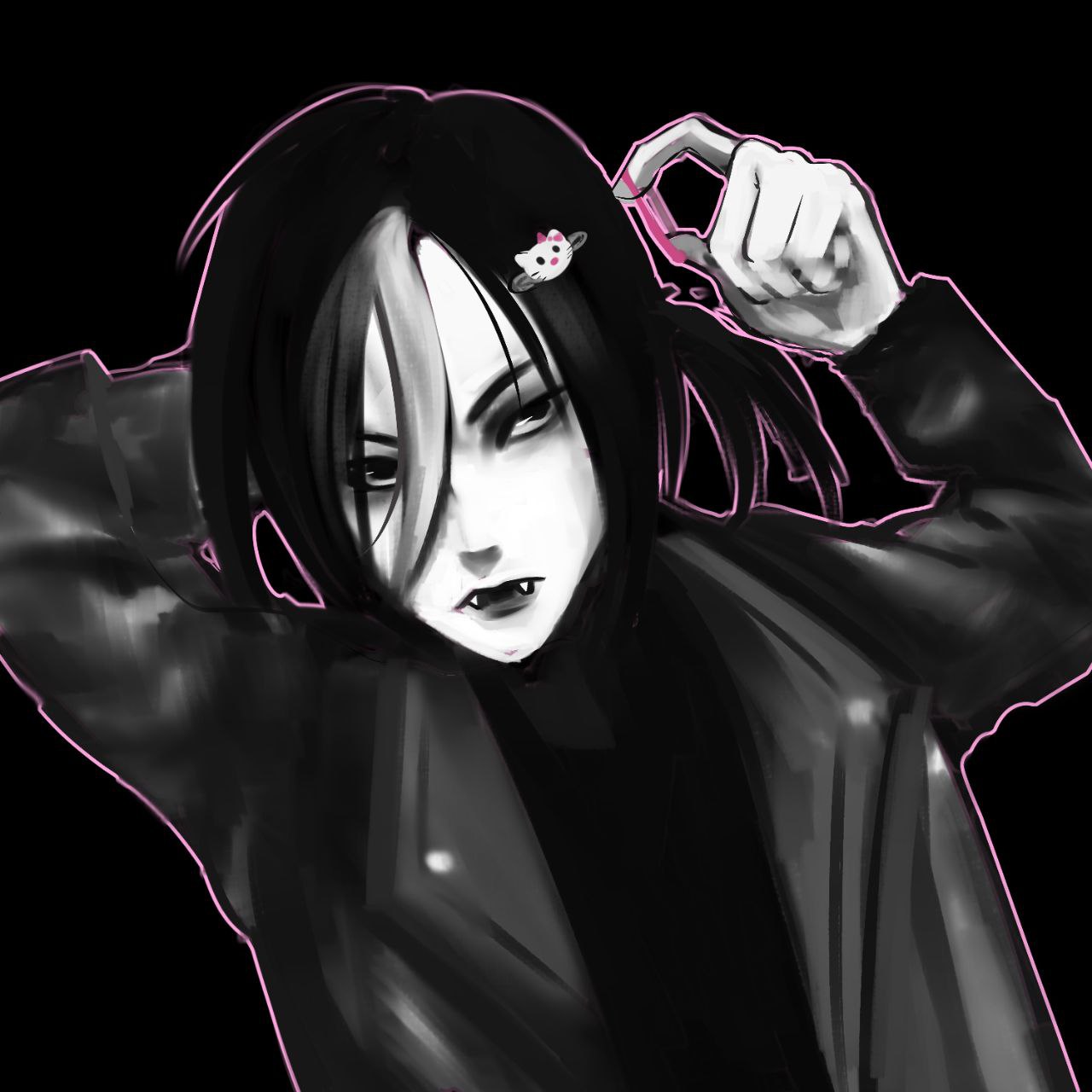 Emo Vampire Rapper Emo vampire by prussichger on DeviantArt
