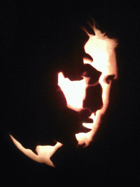 Dean Winchester Halloween Pumpkin