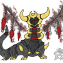 Inktober 7th - Land Form Giratina