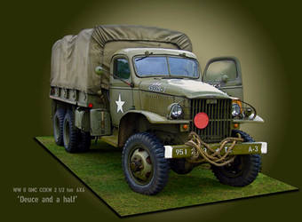1944 GMC 2 1:2 ton U.S. Army truck