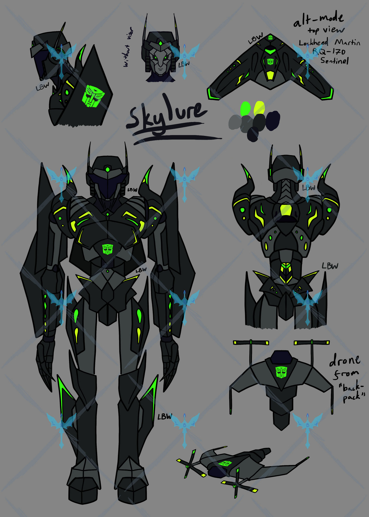 Transformers Rba Oc Skylure - Transformers OC by Solarclip16 on DeviantArt
