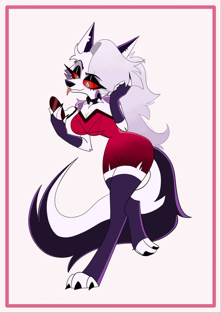 helluva boss loona red dress Loona with red dress (art by @Dumbass_co.) : r/HelluvaBoss