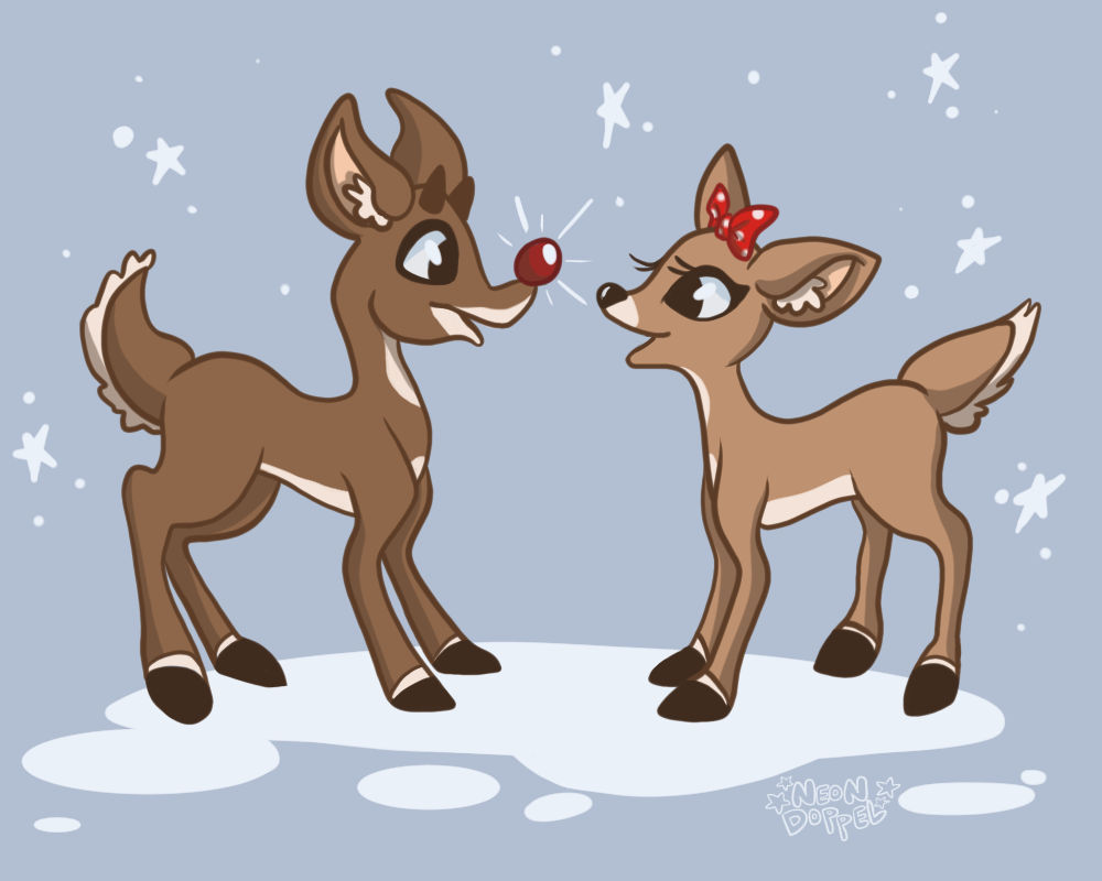 Rudolph And Clarice by neondoppel on DeviantArt
