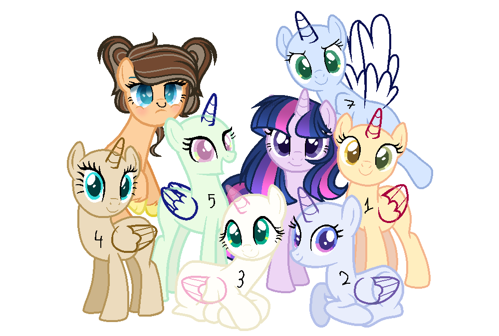 Mlp Vector Group Mlp (Collab #7) Group photo *Closed* by yukkimo on DeviantArt