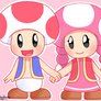 Toad and Toadette