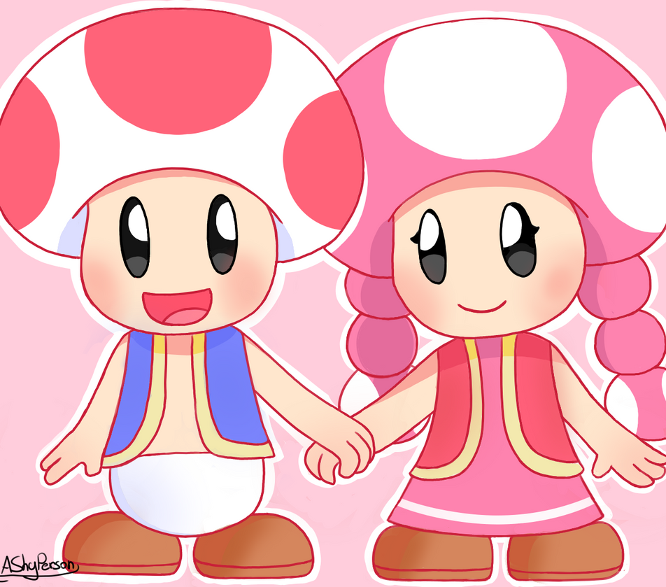 Toad And Toadette By AShyPerson On DeviantArt toad-and-toadette-by-ashyperson-on-deviantart