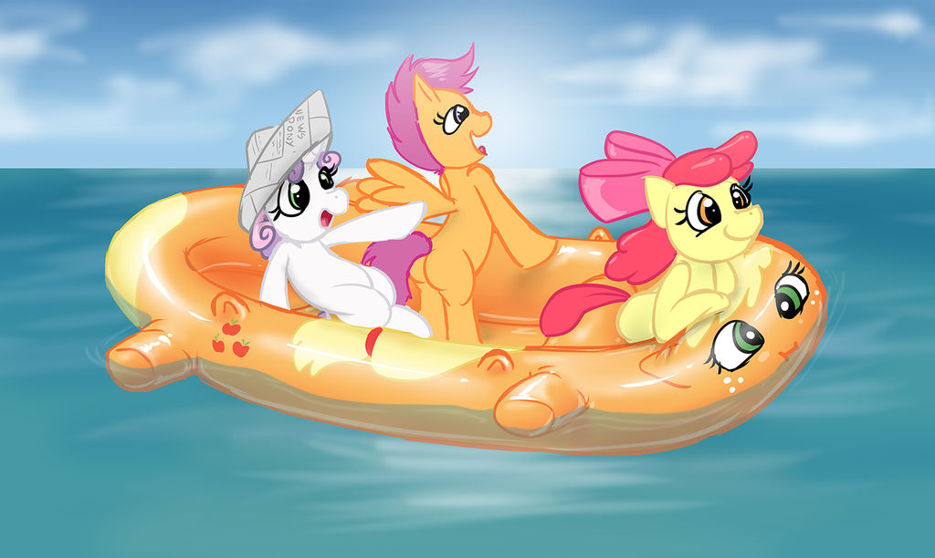 Cutie Mark Crusaders Sailors - AJ Raft