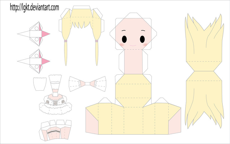 Chii Papercraft by LGKT on DeviantArt