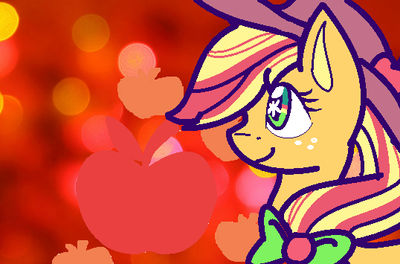 AppleJack Rainbow Power