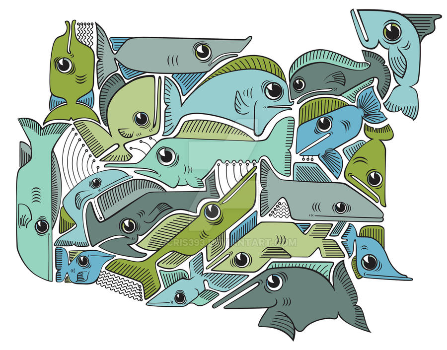 Dedmore Fish Pattern Fish Pattern by ccris393 on DeviantArt