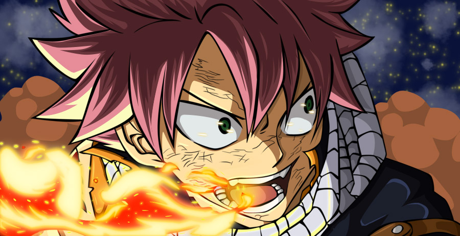 Natsu Dragneel - Fairy Tail, by ZXY8 by zxy8 on DeviantArt