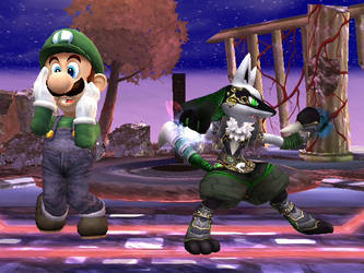 Weegee meets Green Armor Kitten1